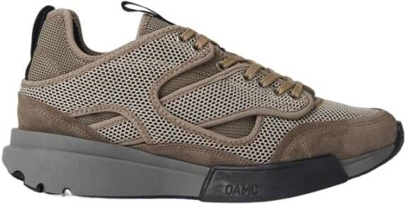 Oamc Moderne Chief Runner Sneakers Gray Heren