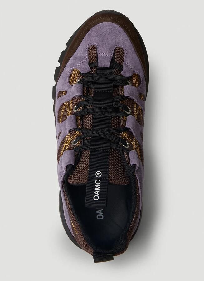 Oamc Chief Runner Lilac Sneakers Brown Heren - Foto 7