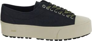Oamc Zwarte lage sneakers Zwart Heren