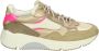 Ocra Beige Sportieve Lage Damesschoenen - Thumbnail 1