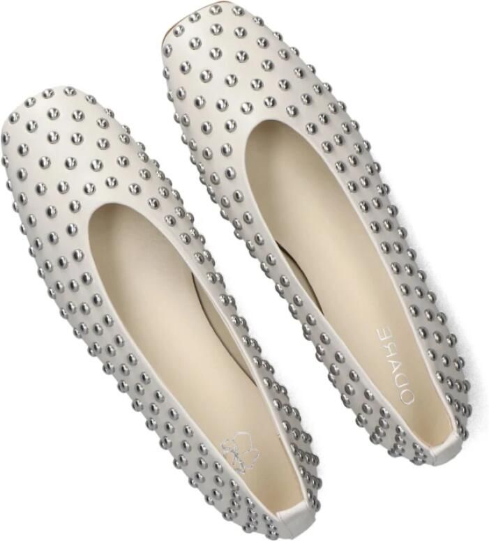 ODARE Ballerina Dames Alba Maat: 41 Materiaal: Leer Kleur: Wit - Foto 2