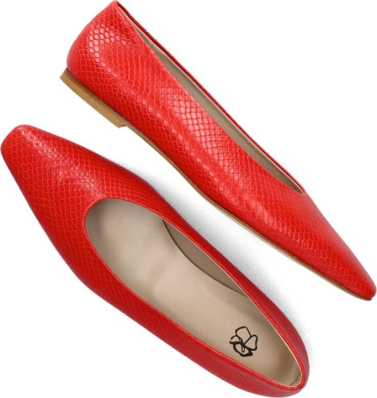 ODARE Ballerina Dames Girona Met Maat: 42 Materiaal: Lak Kleur: Rood - Foto 2