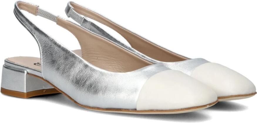 ODARE Ballerina Dames Girona Met Slingback Maat: 39 Materiaal: Leer Kleur: Wit
