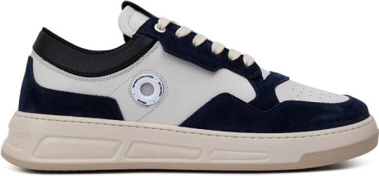 Off The Pitch Ademende Sneakers Blauw Beige Heren
