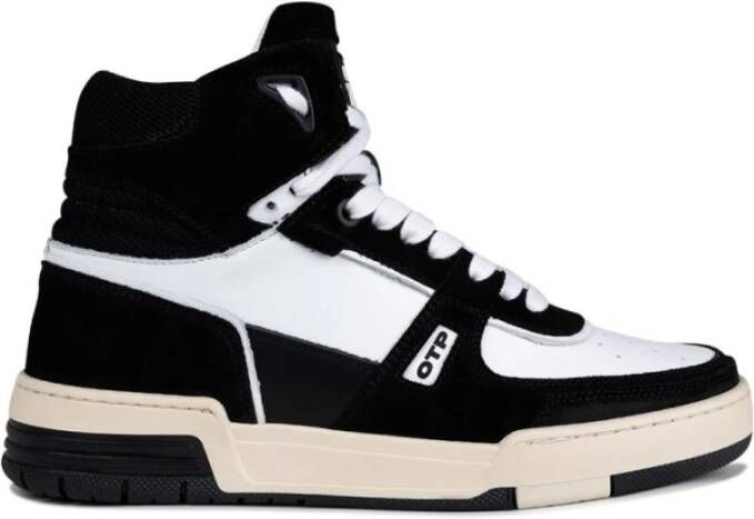 Off The Pitch Buiten het veld Basketta Sneakers Hi Nero Blanco White Heren