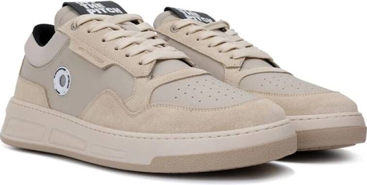 Off The Pitch Heren Bruin Beige Breathe Sneakers Beige Heren