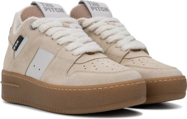 Off The Pitch Mocha Sneakers Dames Beige Bruin Brown Dames