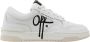 Off The Pitch Zachte Action Leren Sneakers Wit Zwart - Thumbnail 1