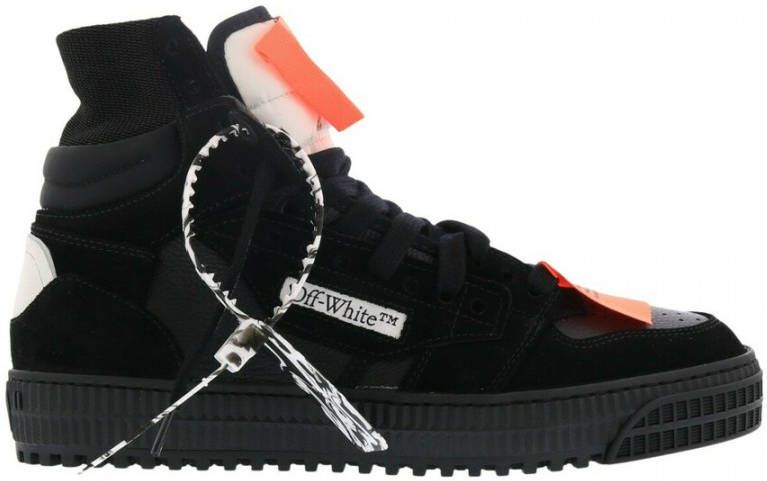 Off-White Sneakers 3.0 Off Court Leather in zwart
