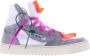 Off White Heren 3.0 Off Court Suede Canvas Multicolor Heren - Thumbnail 1