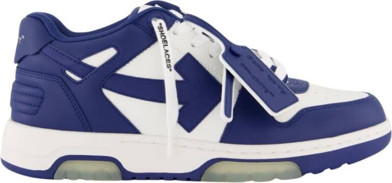 Off White Out Of Office Sportschoenen Blue Heren
