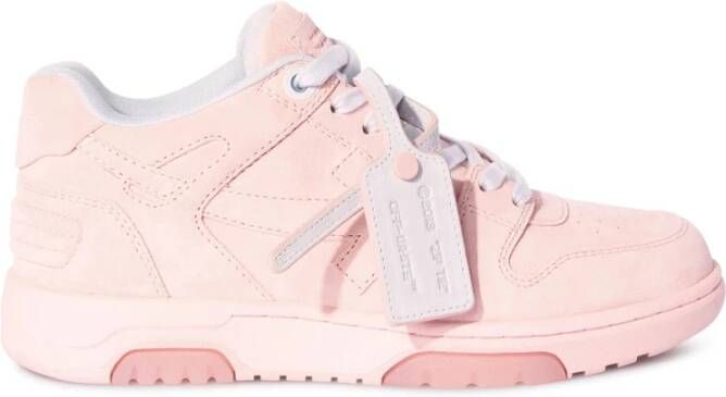 Off White Blush Pink Veterschoenen