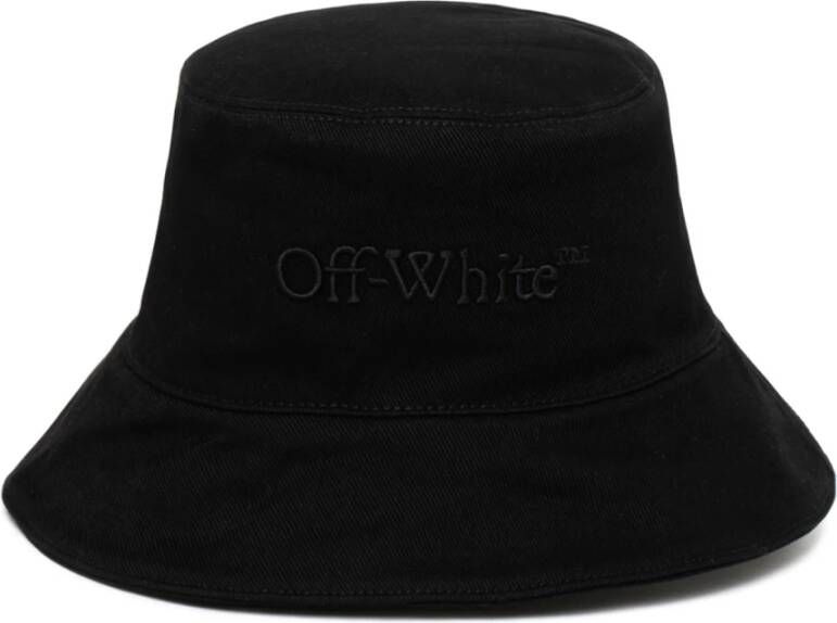 Off White Bookish Denim Bucket Hat