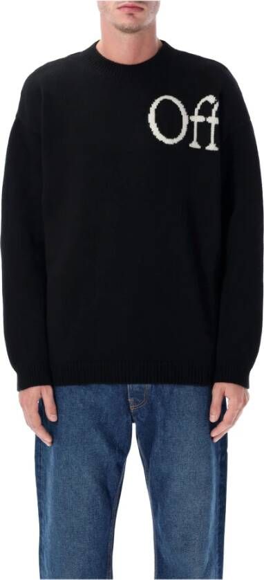 Off White Bookish Shared Knit Crewneck