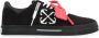 Off White Zwarte Canvas Pijl Geborduurde Sneakers Black Heren - Thumbnail 7
