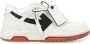 Off White Witte Leren Lage Sneakers met Pijl Patch White Dames - Thumbnail 20