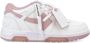 Off White Casual Sneakers met Pijl Detail Pink Dames - Thumbnail 1