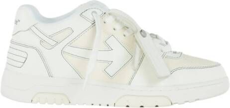 Off White Casual Sneakers Out of Office White Dames