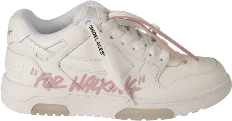 Off White Casual Wandelsneakers White Dames