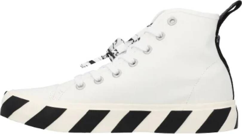 Off White Cotton sneakers White Dames