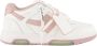 Off White Dames Casual Sneaker Wit Roze White Dames - Thumbnail 7
