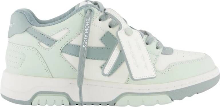 Off-White Low-Top Sneakers Sneaker Out Of Office in groen