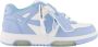 Off White Witte Sneakers Verhoog Stijl Luxe Mix Blue Dames - Thumbnail 1
