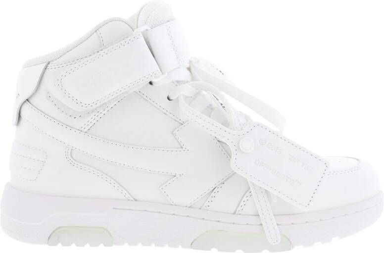 Off White Dames Out Of Office Mid Sneaker Wit White Dames