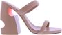 Off White Dames Pop Bulky Nappa Mule Pink Dames - Thumbnail 1