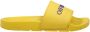 Off White Donkerblauwe Boekachtige Slider Yellow Heren - Thumbnail 1