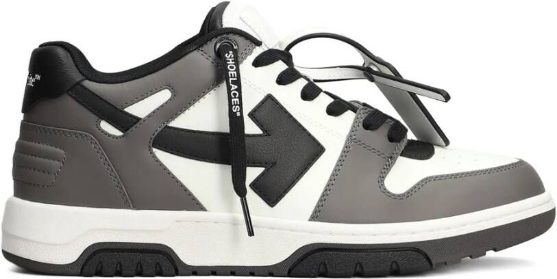Off White Donkergrijze Sneakers voor Mannen