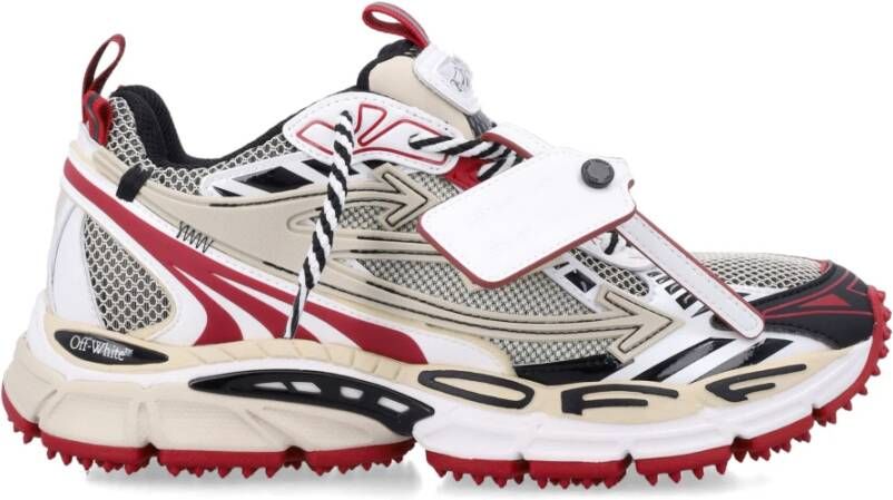 Off White Dynamische Streetwear Sneakers met Pijlmotieven