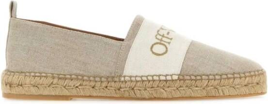 Off White Espadrilles Beige Heren