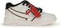 Off White Gestikte Pijl Leren Sneakers - Thumbnail 1