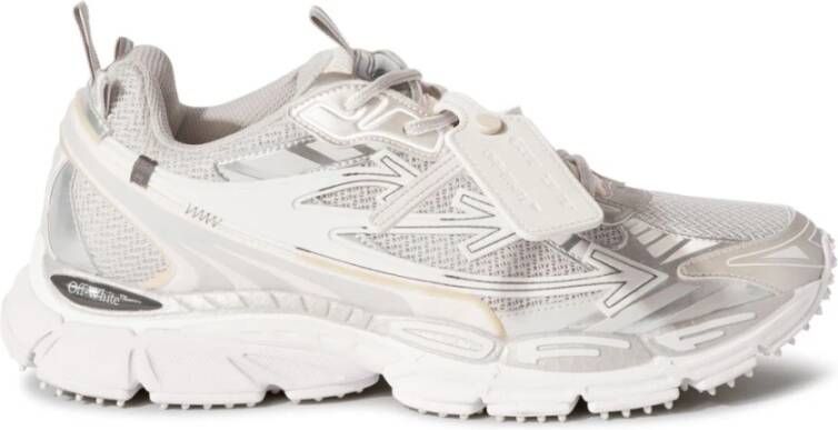 Off White Grijze Sneakers OW BE Right Back Gray Heren
