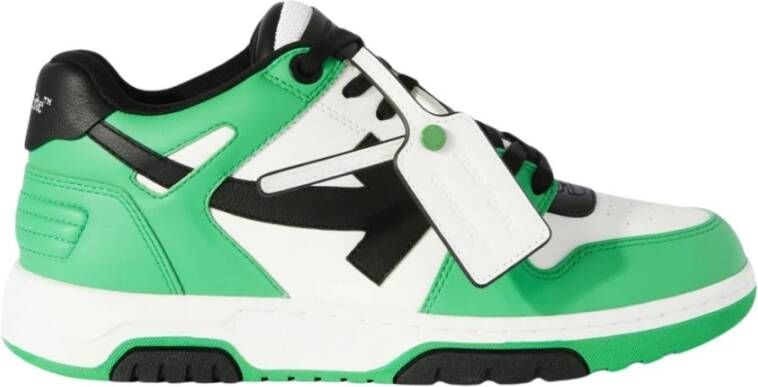 Off White Groene Sneakers Ss24 Multicolor Heren
