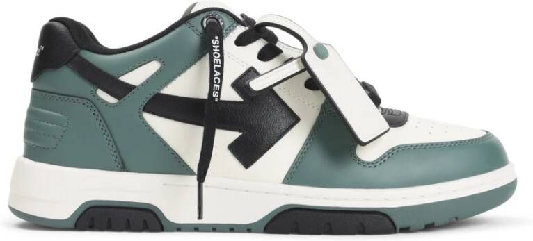 Off White Groene Sneakers Stijl Aw25