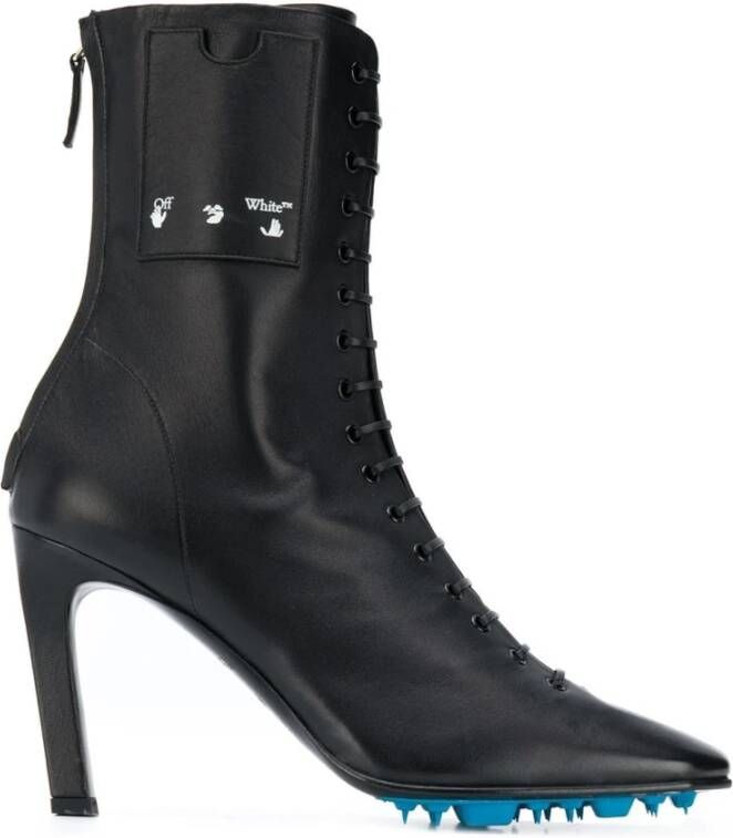 Off White Hakken Zwart Dames