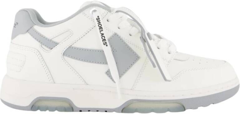 Off White Witte Sneakers met Pinaforemetal Breedte White Heren