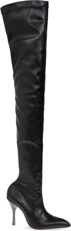 Off White Hoge laarzen Crystal Cuissard Black Dames - Foto 3