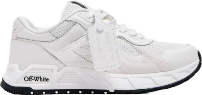 Off White Kick Off leren sneakers