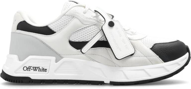 Off White Witte Sneakers Kick OFF White Heren