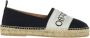 Off-White Bookish espadrilles met logo Zwart - Thumbnail 1