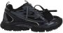 Off White Mesh & Leren Rits Sneakers - Thumbnail 1