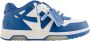 Off White Multicolor Leren Sneakers met Zijpijl Multicolor Heren - Thumbnail 1