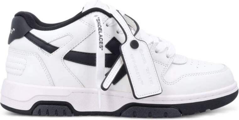 Off White Nero Sneakers voor Vrouwen