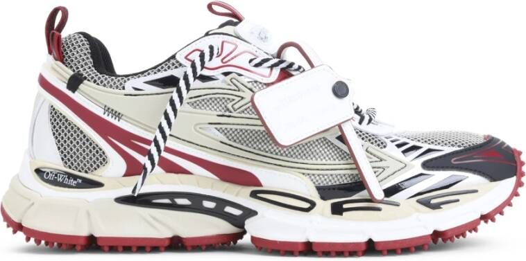 Off White Neutrale Sneakers voor Stijlvol Comfort