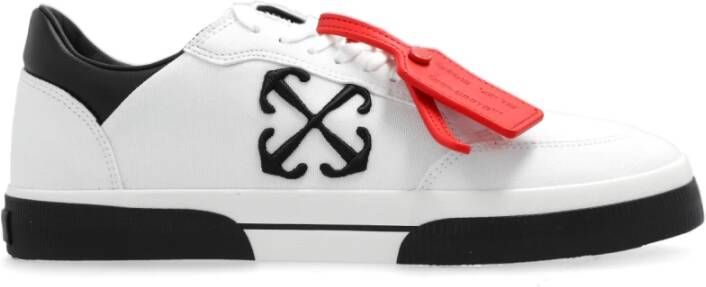 Off White Nieuwe laag vulkaniseerde sneakers White Heren