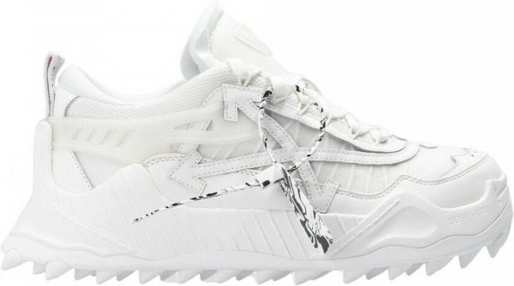 Off-White Off White Odsy 1000 low top sneakers heren Polyester Polyester rubber 38 Wit