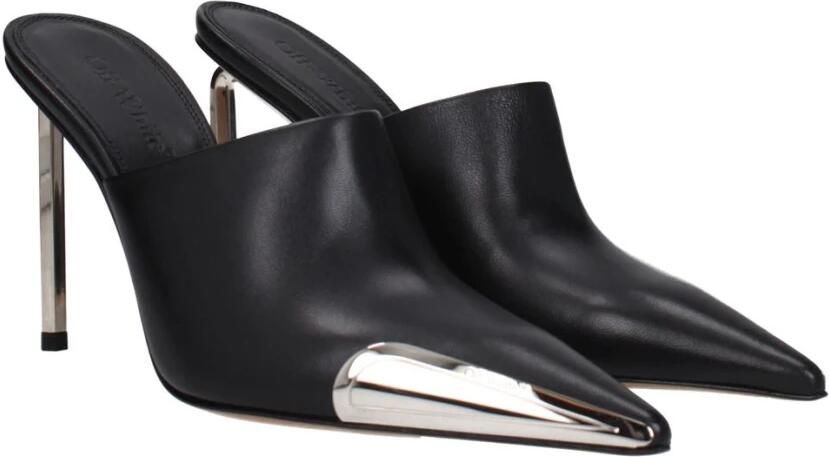 Off White Allen met hak muiltjes Black Dames - Foto 4